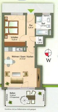 Foto - 2 Zimmer Etagenwohnung zum Kaufen in Erlangen
