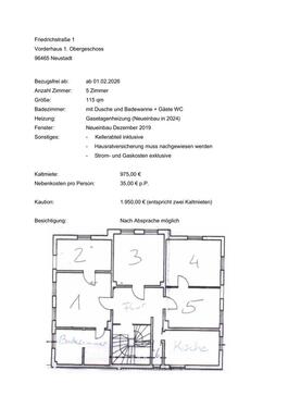 Foto - 5 Zimmer Wohnung in Neustadt b. Coburg