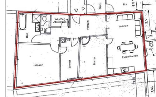 Foto - 4 Zimmerwohnung am Marktplatz von Krumbach