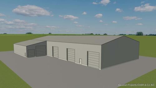 Foto - Bogen A3: Gewerbehalle Neubau! Zu Vermieten!