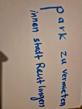 Foto - 50 park zu vermieten innen stadt Reutlingen