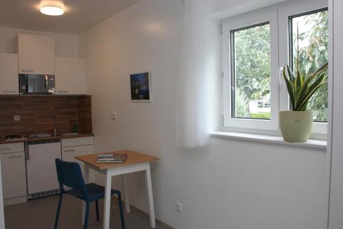 Foto - Voll möbliertes Einzimmerappartement in ruhiger Lage