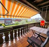 Großzügige 4,5-Zimmer-Wohnung mit Südbalkon und Panoramablick - Dornstetten