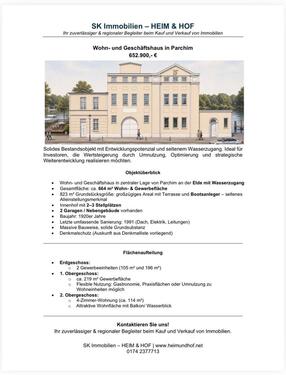 Foto - Wohn- und Geschäftshaus in Parchim zu verkaufen