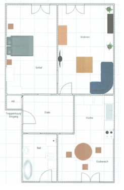 Foto - 2,5 Zimmer Wohnung Karlsbad Auerbach