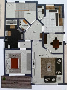 Foto - 3 Zimmer Erdgeschoßwohnung zur Miete in Attendorn