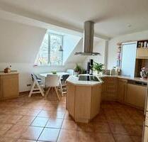 Helle, gemütliche 3-Zimmerwohnung mit Einbauküche, Terrasse und Blick in die Berge - Thale