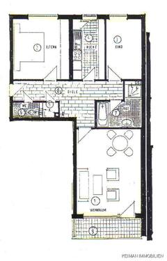 Foto - 3 Zimmer Etagenwohnung zur Miete in Sinzig