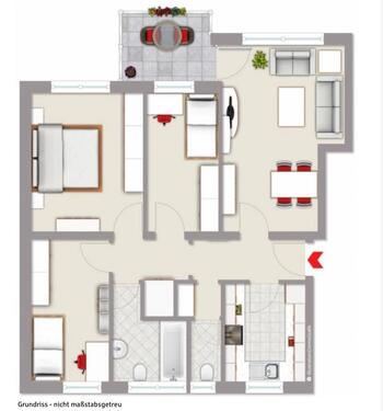 Foto - 4 Zimmer Etagenwohnung zum Kaufen in Hameln