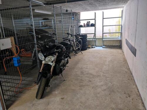 Foto - Stellplatz Motorrad Tiefgarage Überwintern