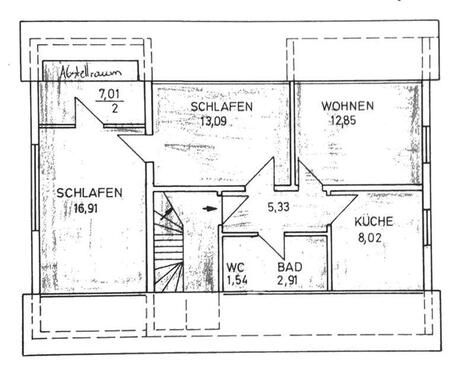 Foto - 3 Zimmer Dachgeschoßwohnung zur Miete in Bad Waldsee