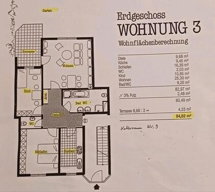 Foto - 3 Zimmer Erdgeschoßwohnung zum Kaufen in Schwäbisch Hall