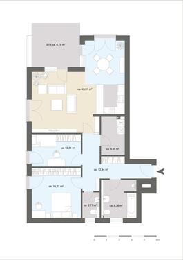 Foto - Dachgeschoßwohnung in Edewecht zum Kaufen