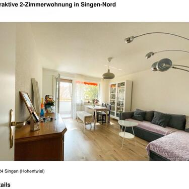 Foto - Erdgeschoßwohnung in Singen (Hohentwiel) zur Miete