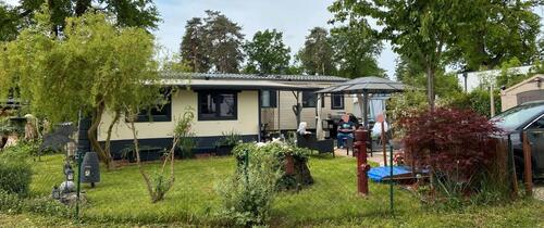 Foto - Grosses Mobilheim mit Anbau, komplett möbliert, 300m² Grundstück