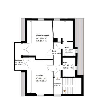 Foto - Schöne 2,5 Zimmer Wohnung - 1.850,00&nbsp;EUR Kaltmiete, ca.&nbsp; 56,00&nbsp;m&sup2;