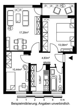 Foto - Etagenwohnung in Heppenheim (Bergstraße) zur Miete