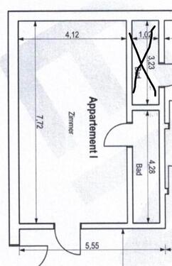 Foto - 1 Zimmer Erdgeschoßwohnung in Mechtersen