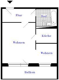 Foto - Etagenwohnung in Prenzlau