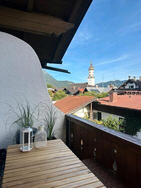 Foto - Sonnige Ferienwohnung für max 4 Personen mit Zugspitzblick