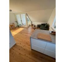 Kanalblick 3-Zimmer Maisonette mit Balkon in Münster Hiltrup