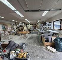 Funktionale SchreinereiWerkstatt mit 90 m², PKW-Stellplatz und optionalem Maschinenpark. - Schmitten im Taunus