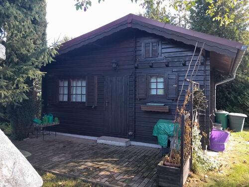 Foto - Kleingarten mit Blockhaus - 5.000,00 EUR Kaltmiete, ca.  0,00 m²