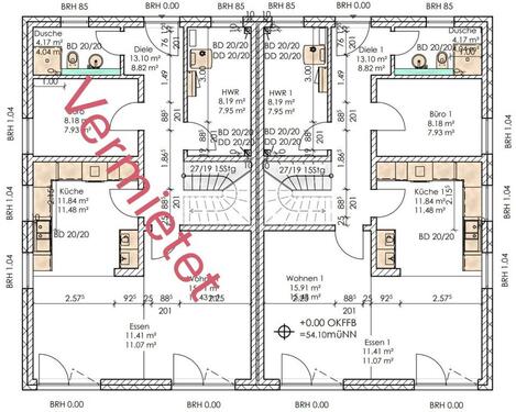 Foto - 125m² Doppelhaushälfte (5 Zimmer) - Meinersen - Neubau