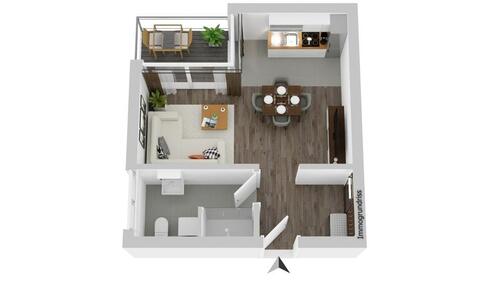 Foto - Erdgeschoßwohnung in Ilmenau zur Miete