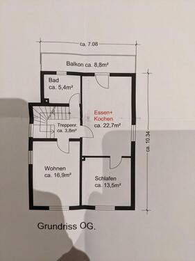 Foto - Etagenwohnung in Wallenfels zur Miete