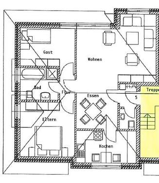 Foto - 3 Zimmer Dachgeschoßwohnung zur Miete in Papenburg
