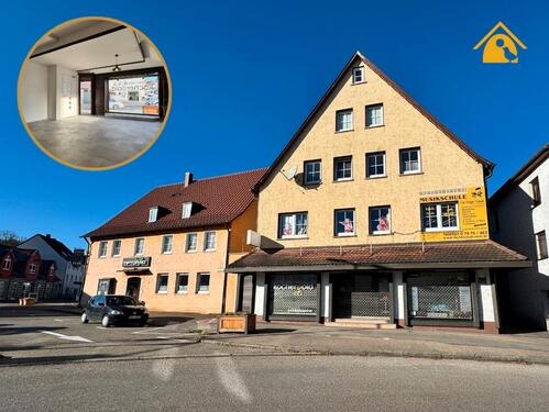 Foto - Attraktive Gewerbefläche in 1A-Lage an der Karlstraße. Gittergesichertes Ladenlokal.