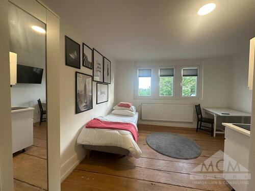 Foto - Moderne, vollmöblierte 1-Zimmer-Wohnung in guter Lage von Bergen-Enkheim – ab sofort bezugsfrei