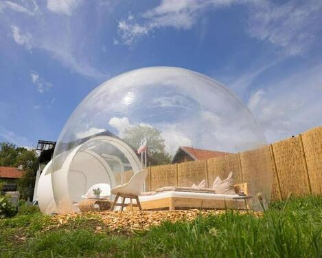 Foto - Bubble-Zelt mit atemberaubender Aussicht