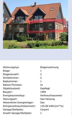 Foto - Etagenwohnung in Wittenburg zur Miete