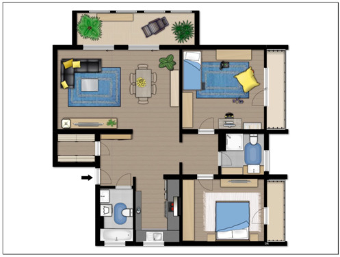 Foto - Großzügige 3 Zimmerwohnung direkt in Groß-Umstadt ab 01.05.