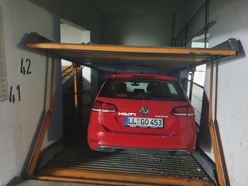 Foto - TG Stellplatz Doppelparker untere Position Karlsruhe Weststadt