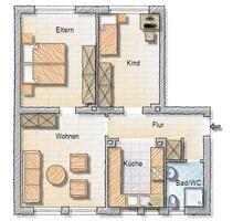 3‑Zimmer‑Wohnung mit 58 m² in zentraler Lage von Langenfeld - Langenfeld (Rheinland)