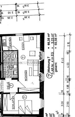 Foto - 2.5 Zimmer Etagenwohnung in Rottweil