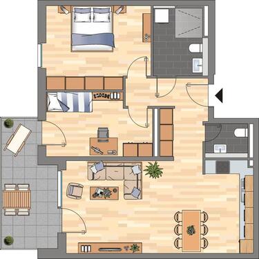 Foto - 3-Zimmer-Wohnung in Bonn Endenich