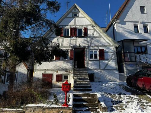 Foto - Saniertes Fachwerkhaus in der Giengener Tanzlaube