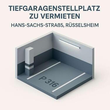 Foto - Garagenstellplatz – Rüsselsheim Hans-Sachs-Straße 5