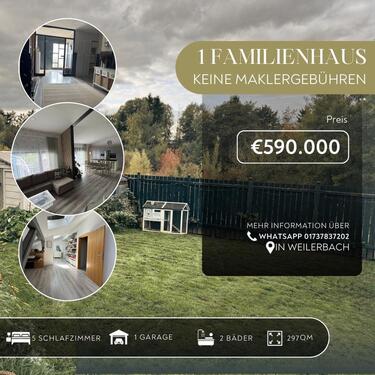 Foto - Großzügiges Einfamilienhaus in Weilerbach –