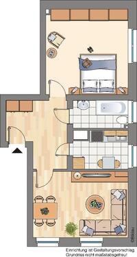 Foto - 2 Zimmer Dachgeschoßwohnung in Gelsenkirchen