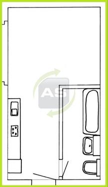 Foto - 1 Zimmer Etagenwohnung zur Miete in Zwickau