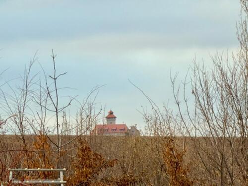 Foto - Schrebergarten Zur Eintracht mit Blick auf die Wachsenburg