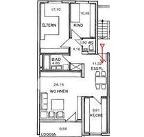 Sonnige 3,5-Zimmer-Wohnung mit Tiefgarage - Nürnberg Gebersdorf