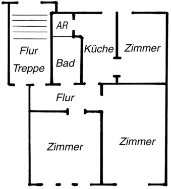 Foto - 3.5 Zimmer Etagenwohnung zur Miete in Bochum