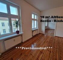 78 m² Altbau Berlin-Neukölln *Provisionsfrei*