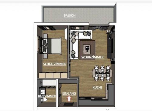 Foto - Etagenwohnung zur Miete in Leverkusen